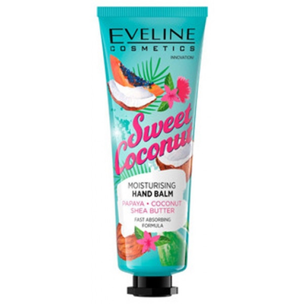 Крем для рук і нігтів EVELINE Sweet Coconut 50 мл (5901761983807)