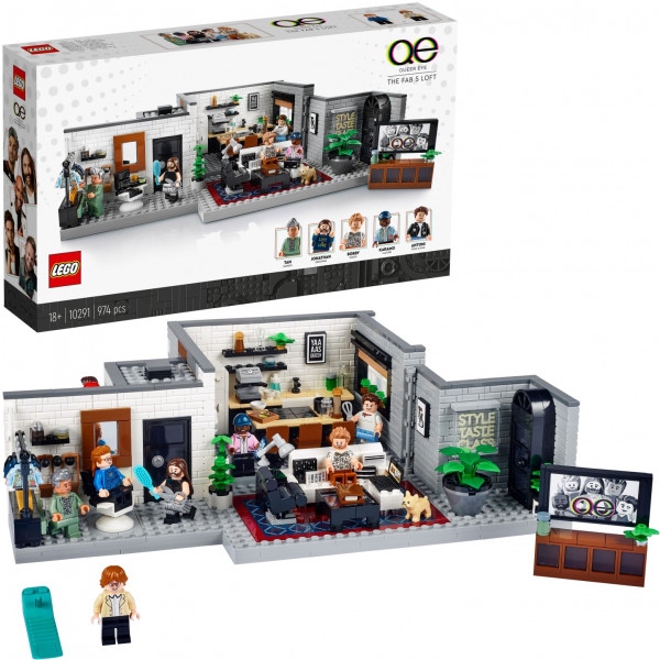 Конструктор LEGO Icons Queer Eye - лофт «Чудової п'ятірки» (10291)