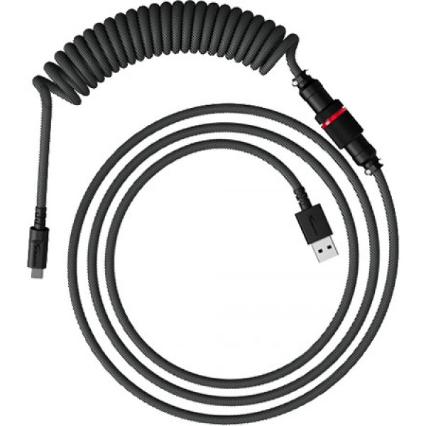 Кабель синхронізації даних HyperX USB-A - USB-C Grey/Black (6J679AA)