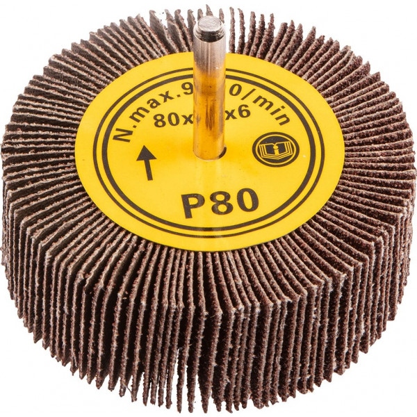 Круг шліфувальний GRAPHITE 80x30 мм K80 (55H762)