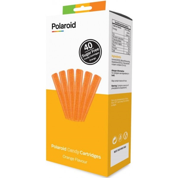 3D пластик Polaroid Candy Pen Апельсин Orange 40 шт. (PL-2506-00)