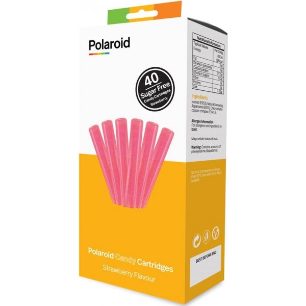 3D пластик Polaroid Candy Pen Полуниця Pink 40 шт. (PL-2505-00)