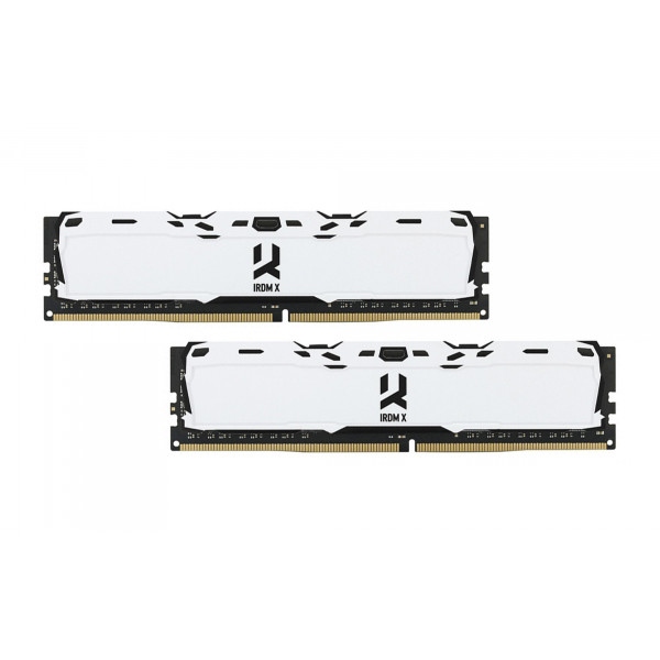 Память DDR Goodram DDR4-3200 16Gb KIT (2x8GB) IRDM X White (IR-XW3200D464L16SA/16GDC)