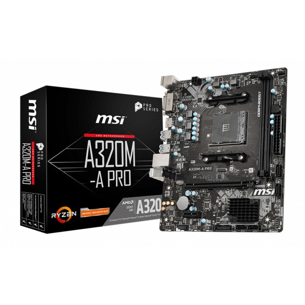 Материнська плата MSI A320M-A PRO