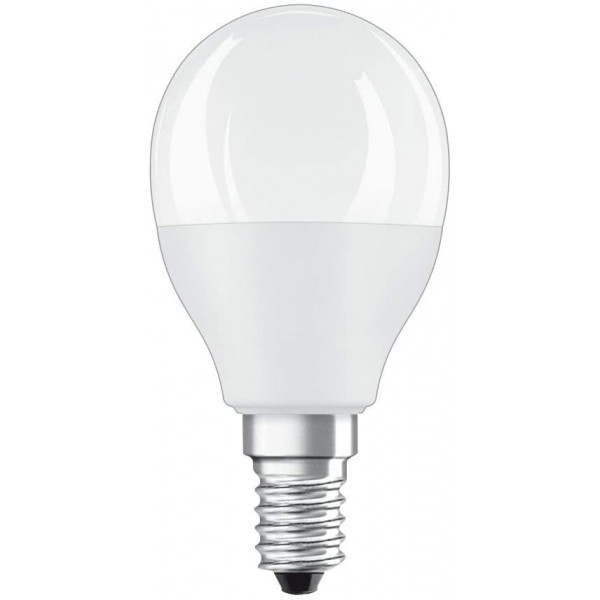 Лампочка світлодіодна Osram LED Star Е14 5.5-40W 2700K + RGB 220V Р45 пульт ДУ (4058075430877)