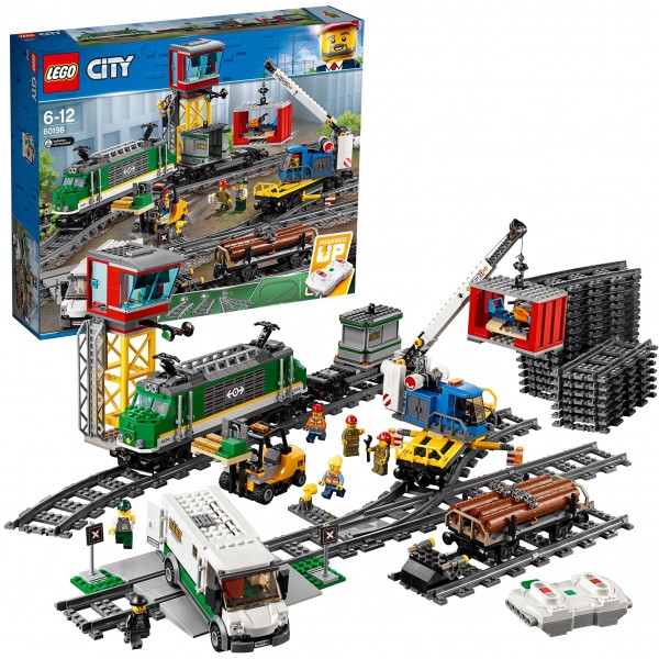 Конструктор LEGO City Вантажний поїзд (60198)