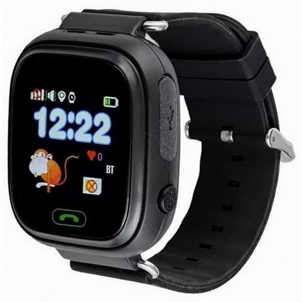 Дитячий годинник GOGPS К04 Black (K04BK)