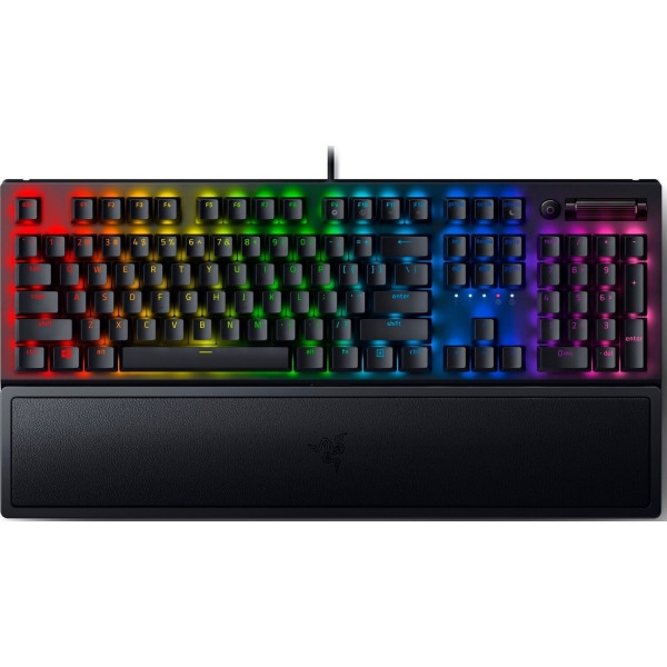 Клавіатура дротова ігрова Razer BlackWidow V3 (Yellow Switch) - Russian Layout (RZ03-03542100-R3R1)