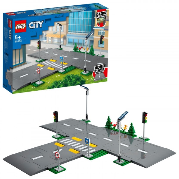 Конструктор LEGO City Дорожні плити (60304)