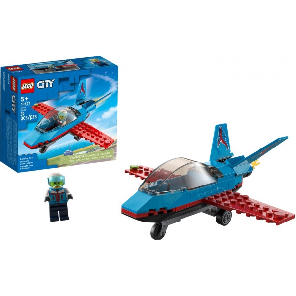 Конструктор LEGO City Каскадерський літак (60323)