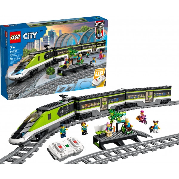 Конструктор LEGO City Trains Пасажирський потяг-експрес (60337)