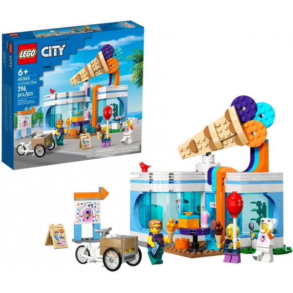 Конструктор LEGO City Крамниця морозива (60363)