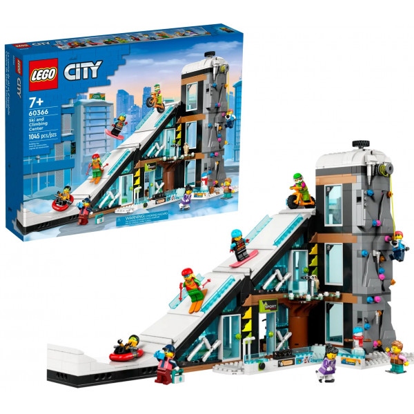 Конструктор LEGO City Гірськолижний і скелелазний центр (60366)