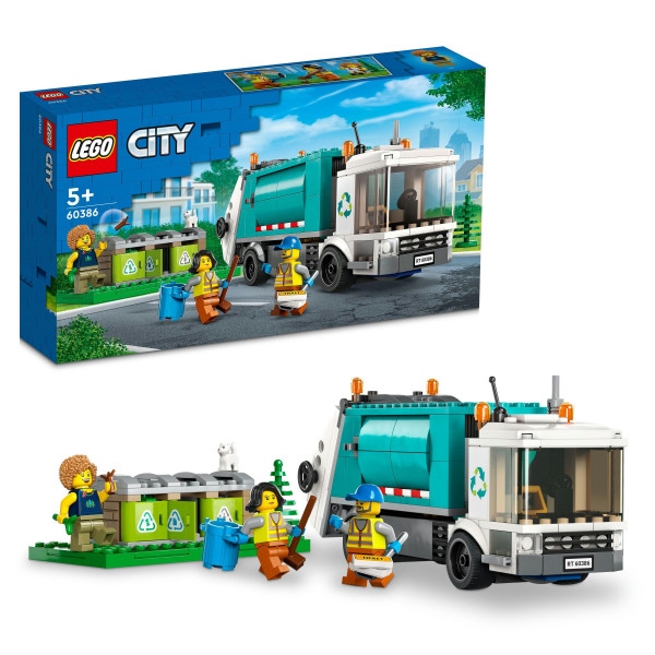 Конструктор LEGO City Сміттєпереробна вантажівка (60386)