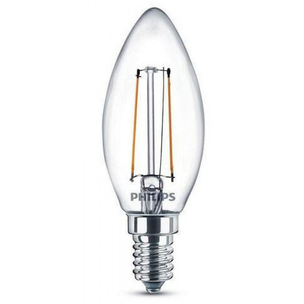 Лампочка світлодіодна Philips LED Classic 4-40W B35 E14 830 CL NDAPR (929001975513)