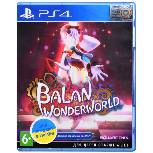 Ігровий диск PS4 Balan Wonderworld (Безкоштовне оновлення до версії PS5)[PS4, Russian version]