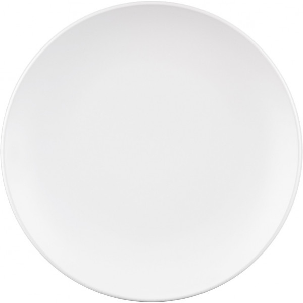 Тарілка обідня Ardesto Lucca 26 см White (AR2926WM)