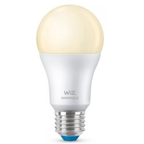 Розумна лампа WiZ E27 8W A60 2700K Wi-Fi (929002450202)