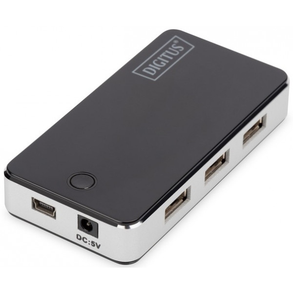 Хаб USB Digitus USB 2.0 7 Port (DA-70222)