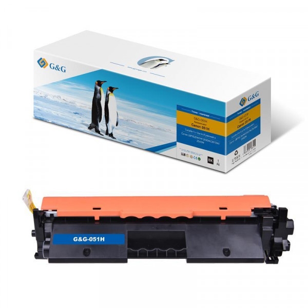 Картридж для лазерних принтерів/БФП G&G Canon LBP162dw/MF269dw/267dw/264dw Black (G&G-051H)