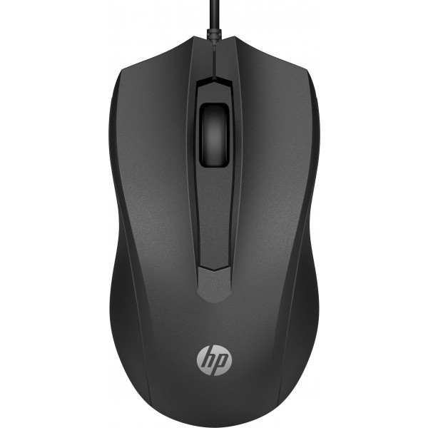 Миша дротова HP 100 USB Black (6VY96AA)