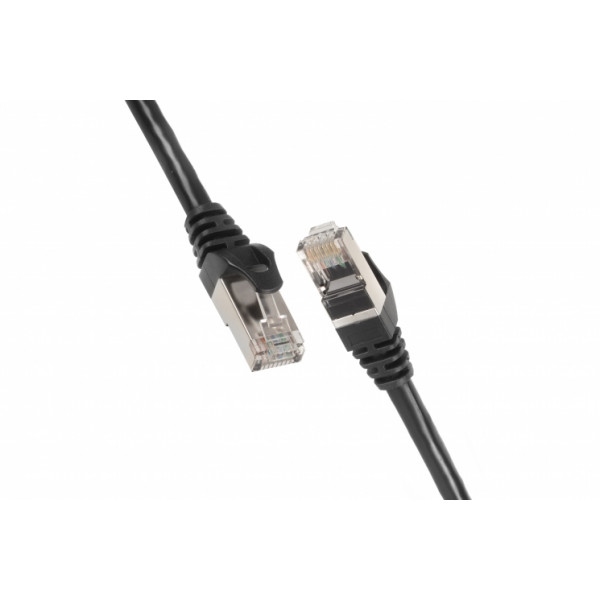 Кабель патч-корд 2E Cat 5e UTP RJ45 26AWG 0.50 m Black (2E-PC5ECA-050BK)