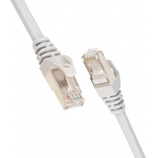 Кабель патч-корд 2E Cat 6 S-FTP RJ45 4Х2 27AWG 1.00 m Grey (2E-PC6SFTPCOP-100GRY)