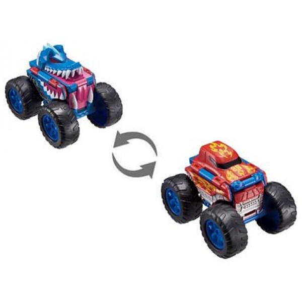 Машинка-трансформер Flip Cars 2 в 1 Монстр-трак Вовк (EU463875A-01)