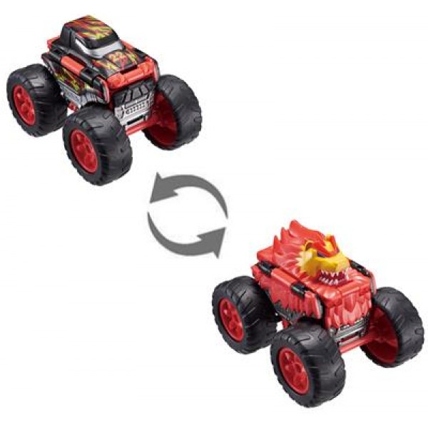 Машинка-трансформер Flip Cars 2 в 1 Монстр-трак Лев (EU463875A-02)