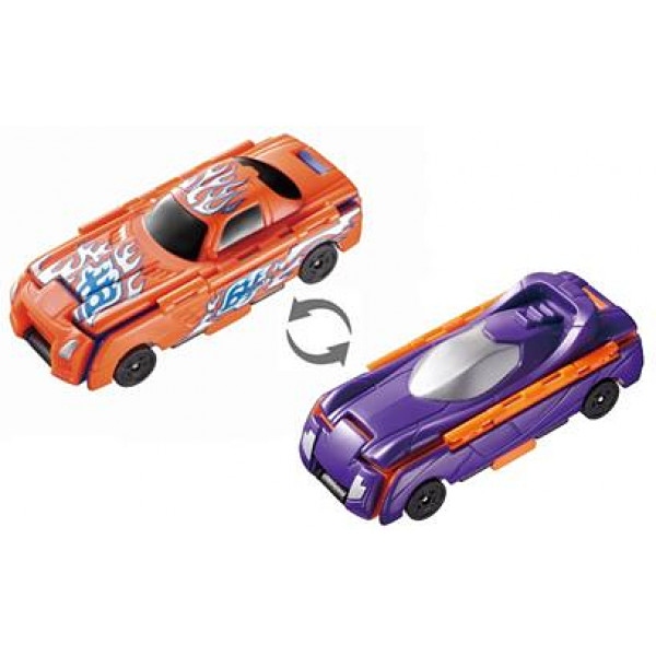 Машинка-трансформер Flip Cars Вогняний спорткар і Потужний спорткар (EU463875B-01)