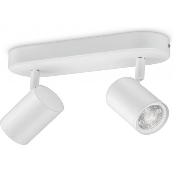 Розумна лампа WiZ IMAGEO Spots 2x5W 2200-6500K RGB Wi-Fi (929002658801)