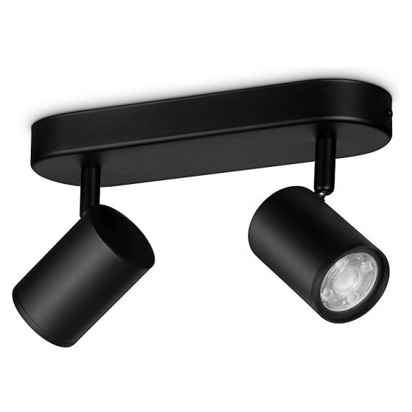 Розумна лампа WiZ IMAGEO Spots 2x5W 2200-6500K RGB Wi-Fi (929002659101)