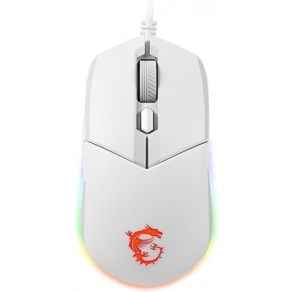 Миша дротова ігрова MSI Clutch GM11 White
