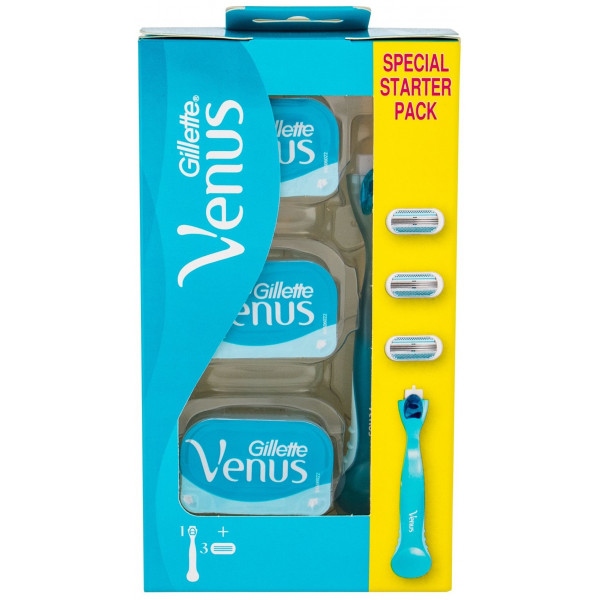 Станок жіночий одноразовий Gillette Venus Classic + змінні картриджі 3 шт. (7702018469826)
