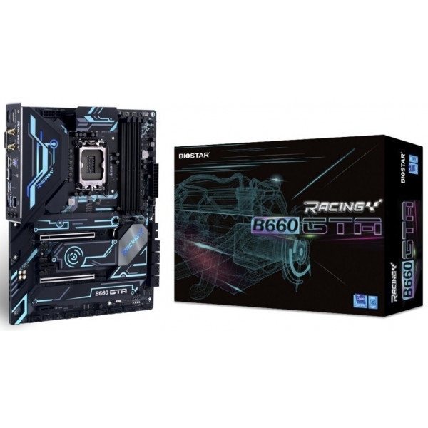 Материнська плата Biostar B660 s1700 4xDDR4 HDMI DP ATX (B660GTA)