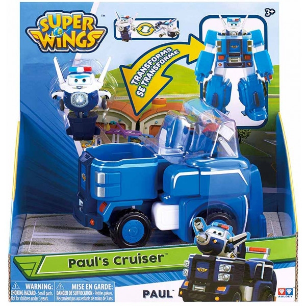Ігровий набір Super Wings Transforming Vehicles Paul (EU720315)