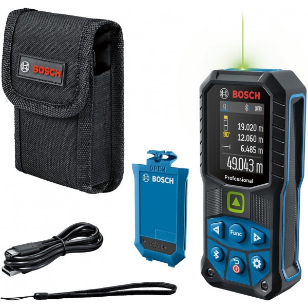 Вимірювач відстані лазерний Bosch GLM 50-27 CG (0.601.072.U01)