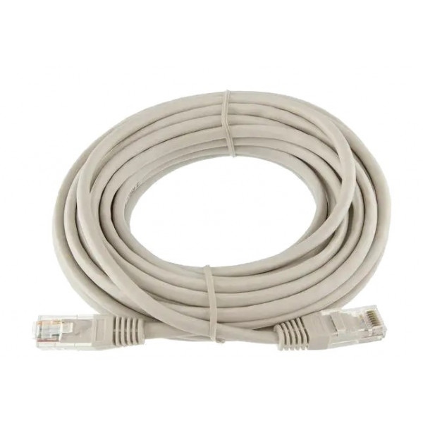 Кабель патч-корд Ritar Cat.5e UTP RJ45 5m Gray (PCR-CU/5G/04287)