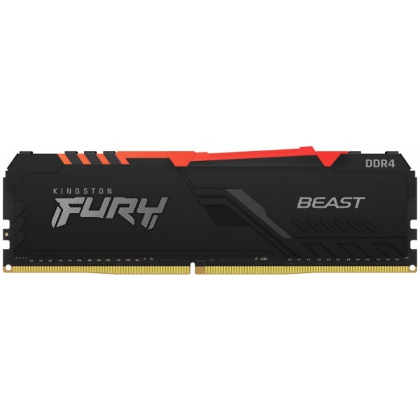 Память DDR Kingston DDR4 32GB/3200 Fury Beast RGB (KF432C16BBA/32)