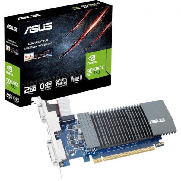 Відеокарта Asus GeForce GT 730 2GB GDDR5 Silent loe
