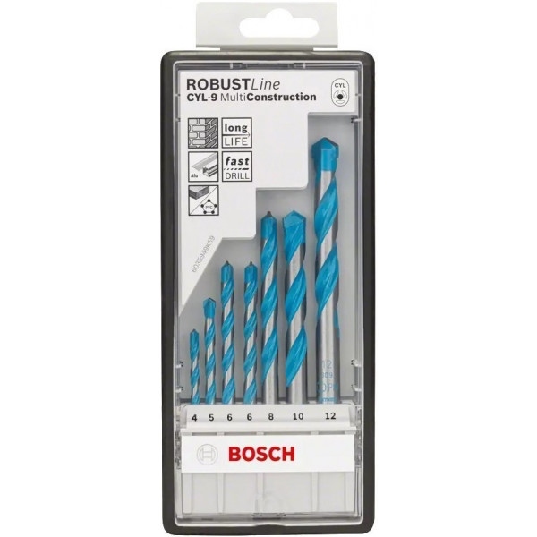 Набір свердел Bosch CYL-9 7 шт. (2.607.010.543)