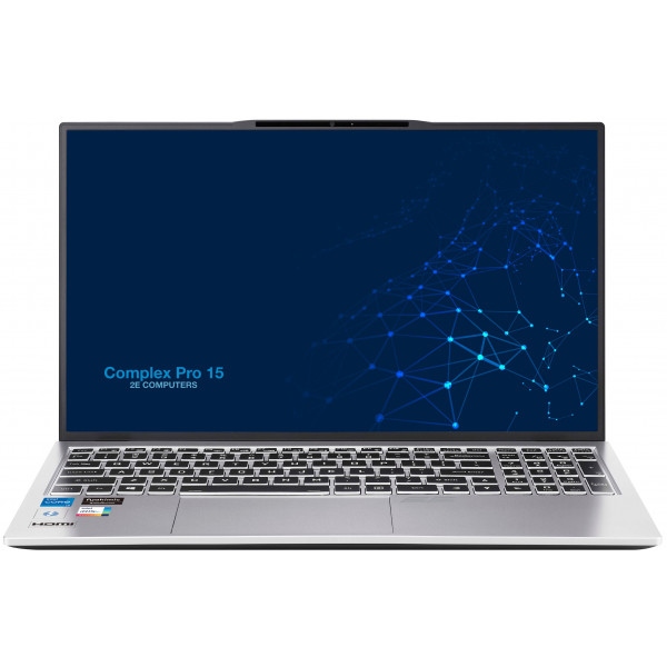 Ноутбук 2E Complex Pro 15 (NS51PU-15UA31) Silver