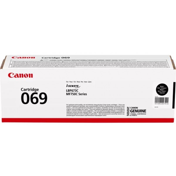 Картридж для лазерних принтерів/МФУ Canon 069 Black (5094C002)