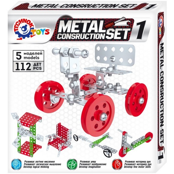 Металевий конструктор Technok 6399