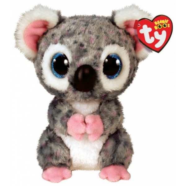 М'яка іграшка глазастик TY Beanie Boos Коала "KARLI" 15 см (36378)
