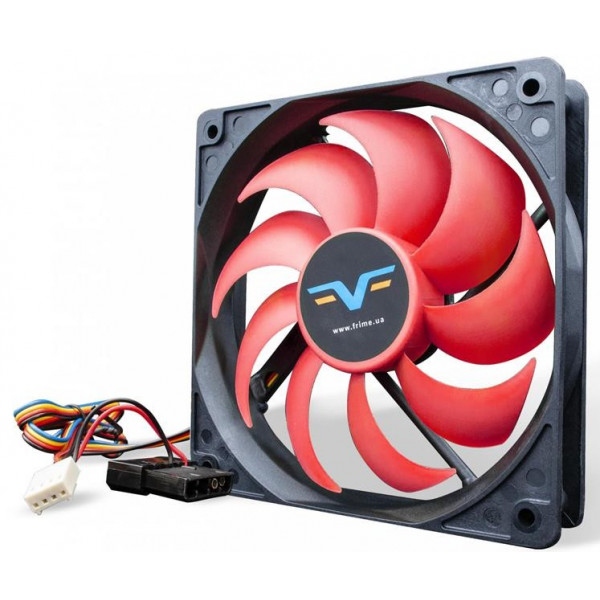 Корпусний вентилятор Frime FF120252BBPWM Black