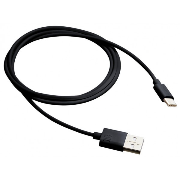 Кабель синхронізації даних Canyon Type-C USB 1m Black (CNE-USBC1B)