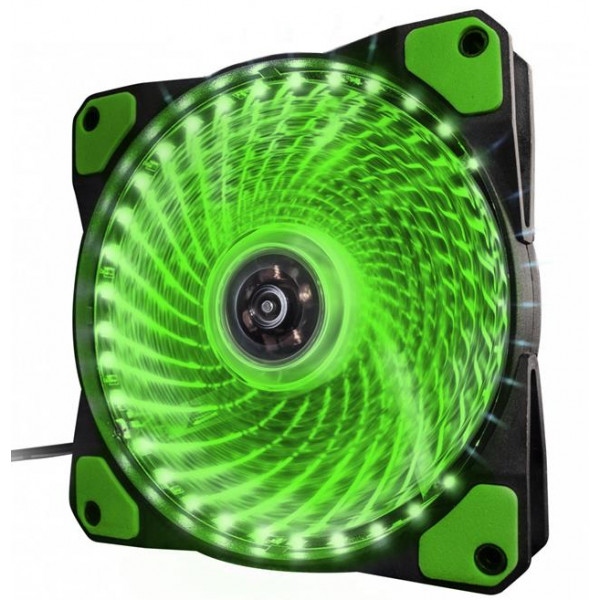 Корпусний вентилятор Frime Iris LED Fan 33LED Green (FLF-HB120G33)
