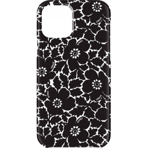 Чохол для смартфону Coach Protective Case for iPhone 12 Pro - Bold Floral Black/Clear (CIPH-054-BFBLK)