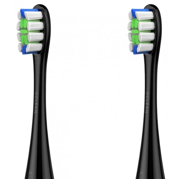 Насадка для зубної щітки Oclean P1C5 B02 Plaque Control Brush Head Black 2 шт. (6970810552249)